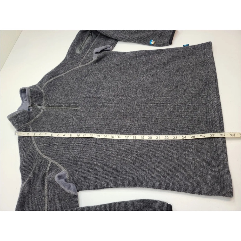 Kuhl Thor 1/4 Zip Pullover Performance Layer Gray ThermoKore Size M Mens - Picture 7 of 7
